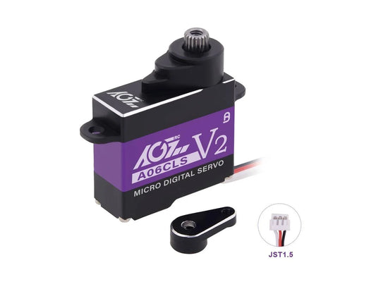 AGFRC A06CLS v.2 Digital Coreless High Voltage Servo Black