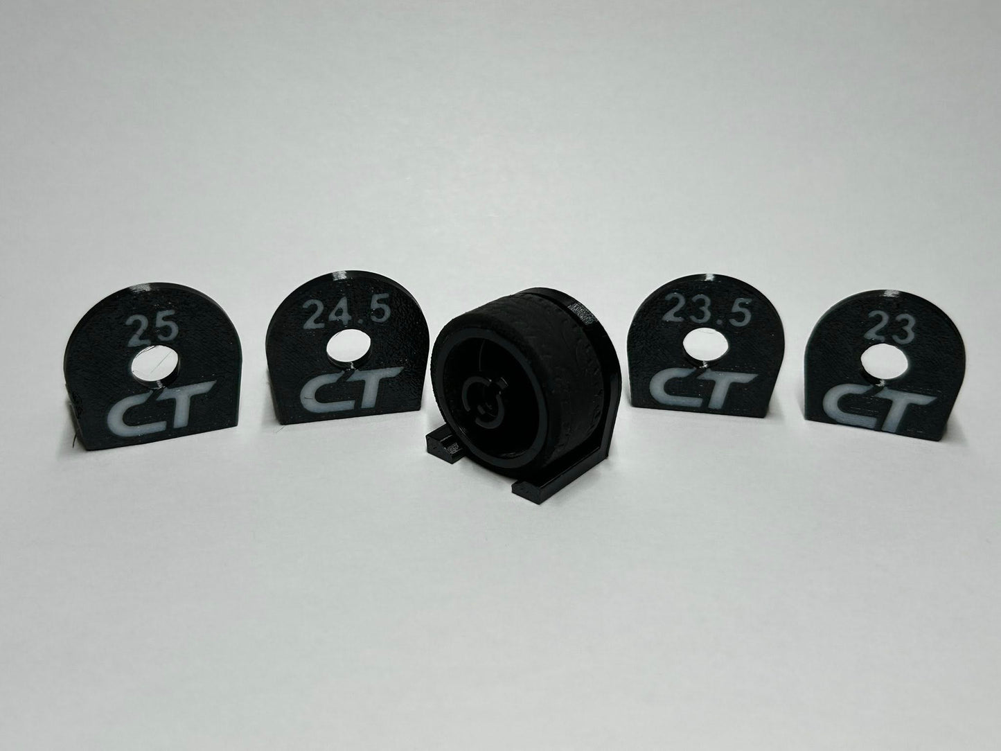 CT Design 1/28 Scale Wheel Cutout Set