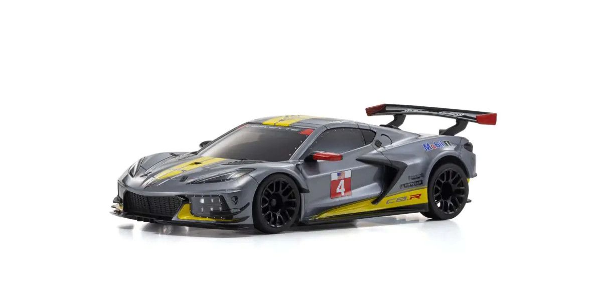 Kyosho Mini-Z MR-04 ASC Corvette C8.R Gunmetal Yellow