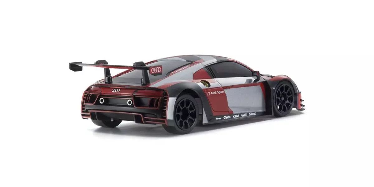 Kyosho Mini-Z RWD Readyset MR-04 Audi R8 LMS 2016 Gray/Red