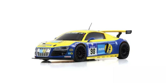 Kyosho Mini-Z RWD Readyset MR-04 Audi R8 LMS Phoenix Racing NBR 2010 #98