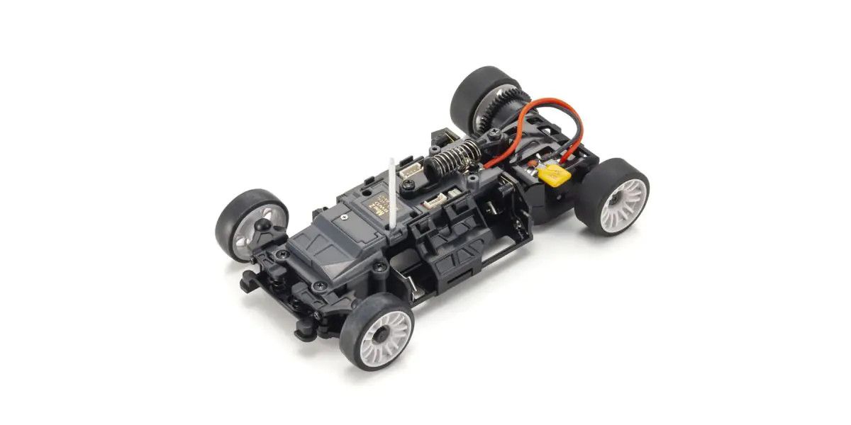 Kyosho Mini-Z RWD Readyset MR-04 Chevrolet Corvette C8.R Gunmetal Red 4