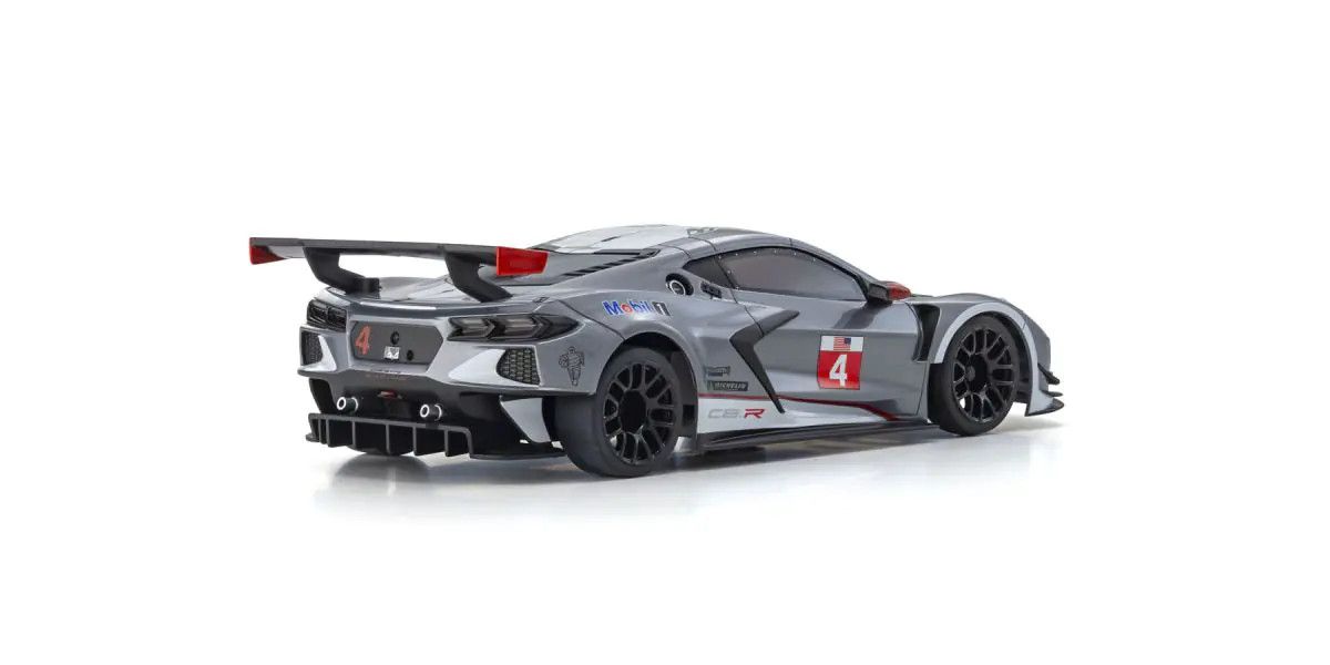 Kyosho Mini-Z RWD Readyset MR-04 Chevrolet Corvette C8.R Gunmetal White 3