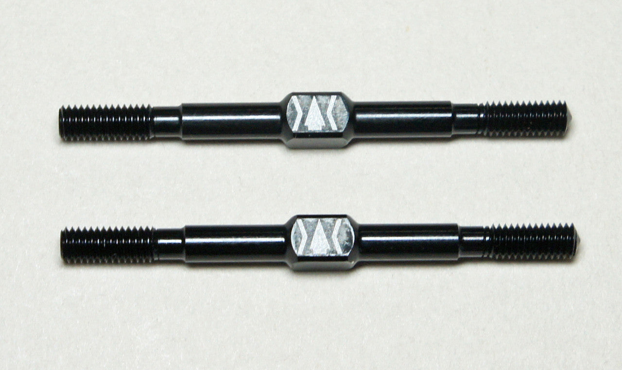 Mugen Seiki 38mm Aluminum Turnbuckles (2 pcs)