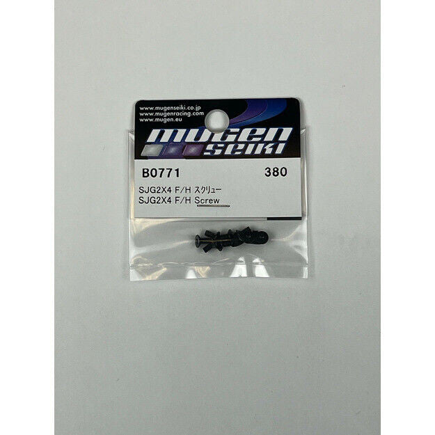 Mugen Seiki SJG 2x4mm Flat Head Screws (10 pcs)