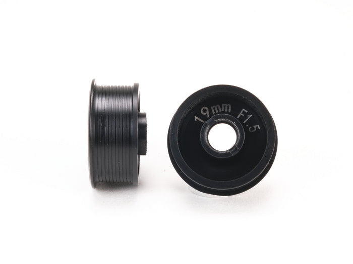 PN Racing 2WD Machine Cut Delrin Formula Flanged Wheel 8.5mm x 19mm +1.5 Offset Black