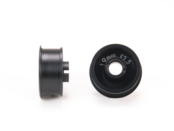 PN Racing 2WD Machine Cut Delrin Formula Flanged Wheel 8.5mm x 19mm +2.5 Offset Black