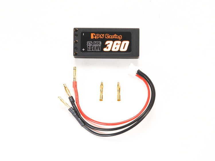 PN Racing 360mah 2s 7.6v LiPo LiHV Battery