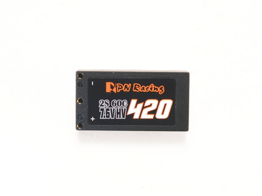 PN Racing 420mah 2s 7.6v LiPo/LiHV Battery