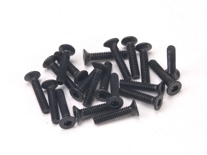 PN Racing M2x10 Hardened Carbon Steel Countersunk Machine Screw