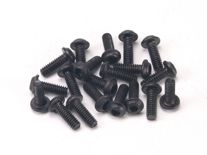 PN Racing M2x6 Hardened Carbon Steel UFO Head Machine Screw