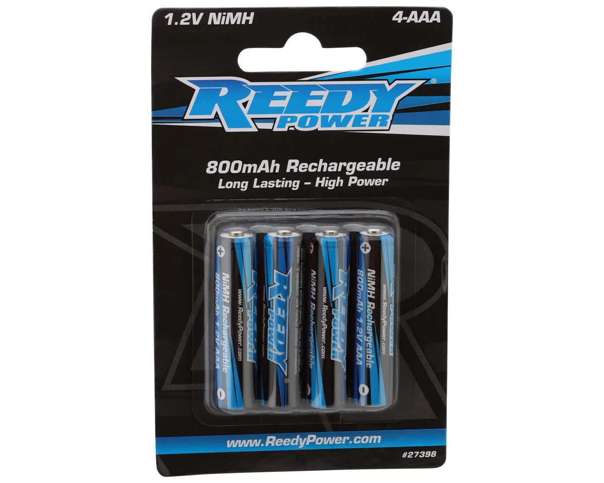 Reedy 800mAh NiMH Rechargeable AAA Batteries (4 pcs)