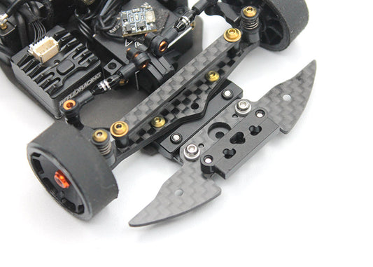 Reflex Racing MF-1 Carbon Fiber Bumper and Aluminum Clip Set