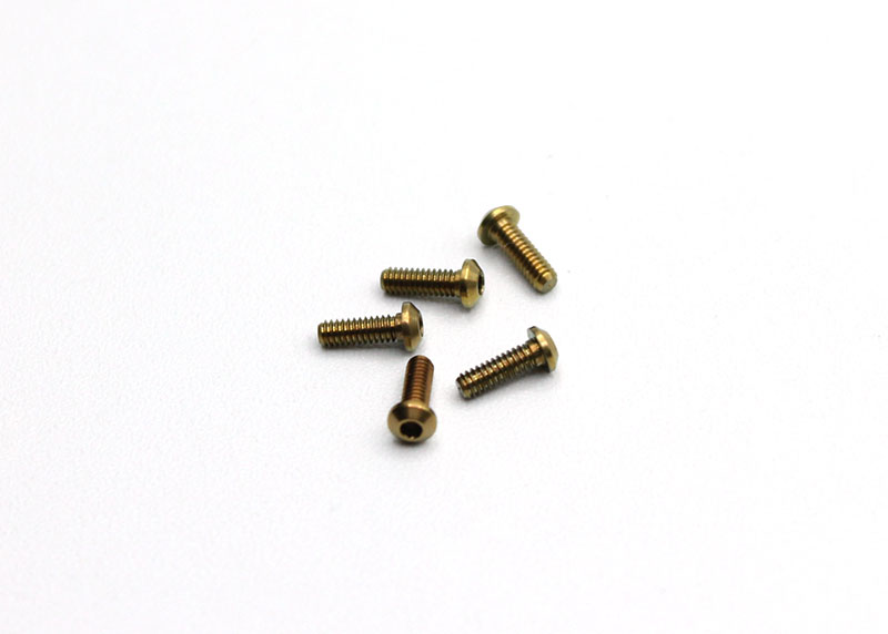 Reflex Racing Titanium M2x6mm Button Head Screws (5 pcs)