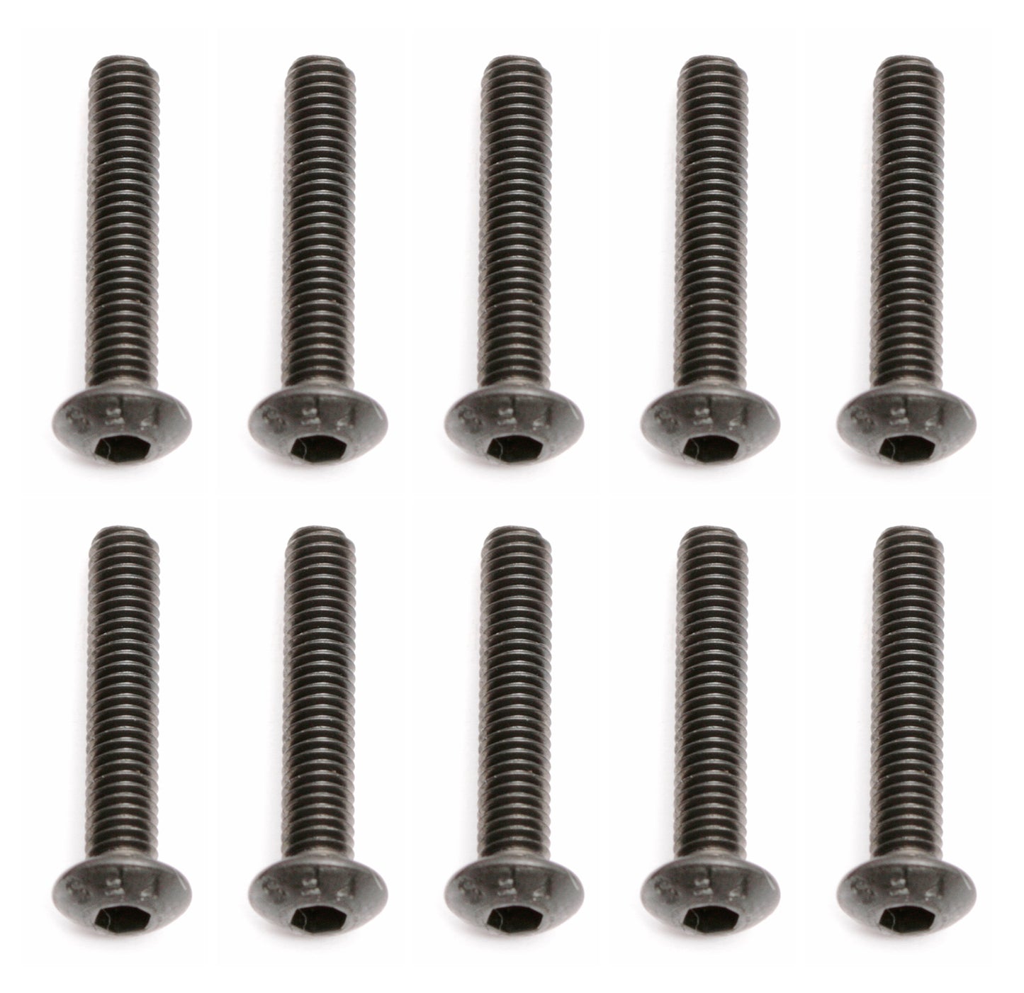 Team Associated M3x16mm Button Head Hex Screws (10 pcs)