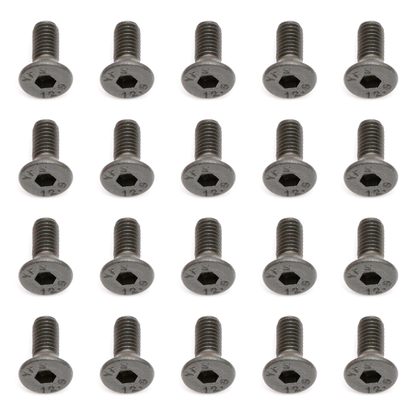 Team Associated M3x8mm Flat Head Hex Screws (20pcs)