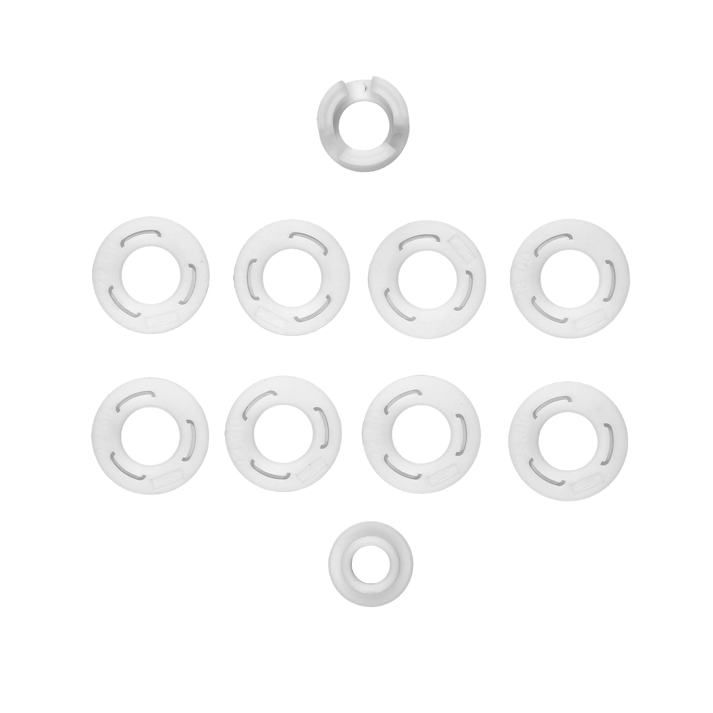 Team Associated RC28R FT Sidewall Flange Set White