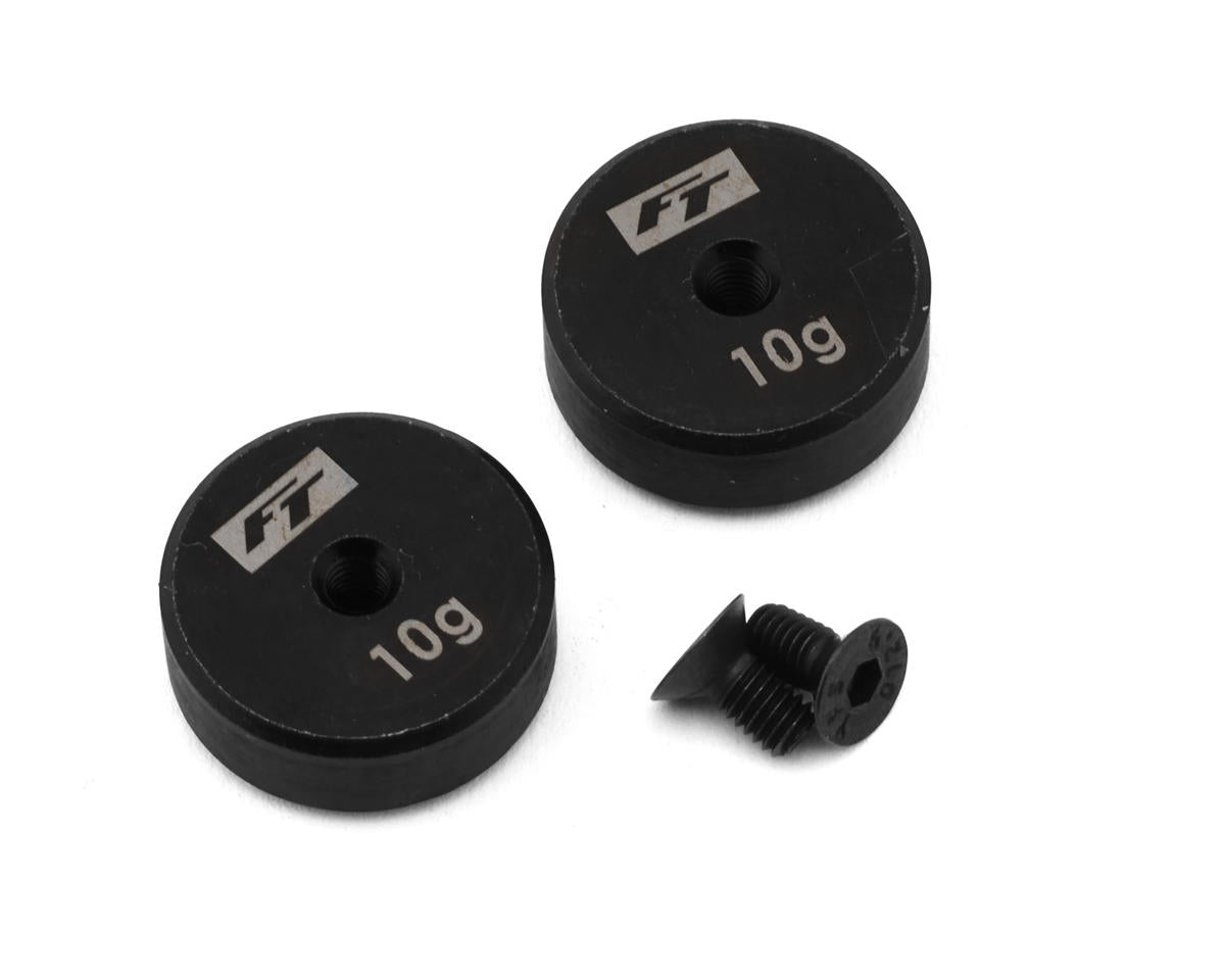Team Associated TC8 FT Steel Chassis Weights (10g) (2 pcs)