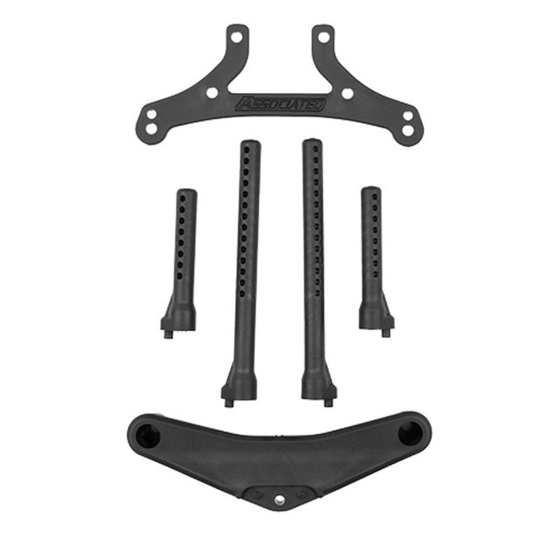 Team Associated TC8 Front Bumper and Body Post Set