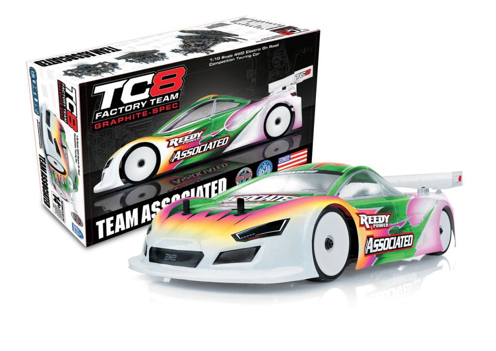 Team Associated TC8 Graphite-Spec Team Kit