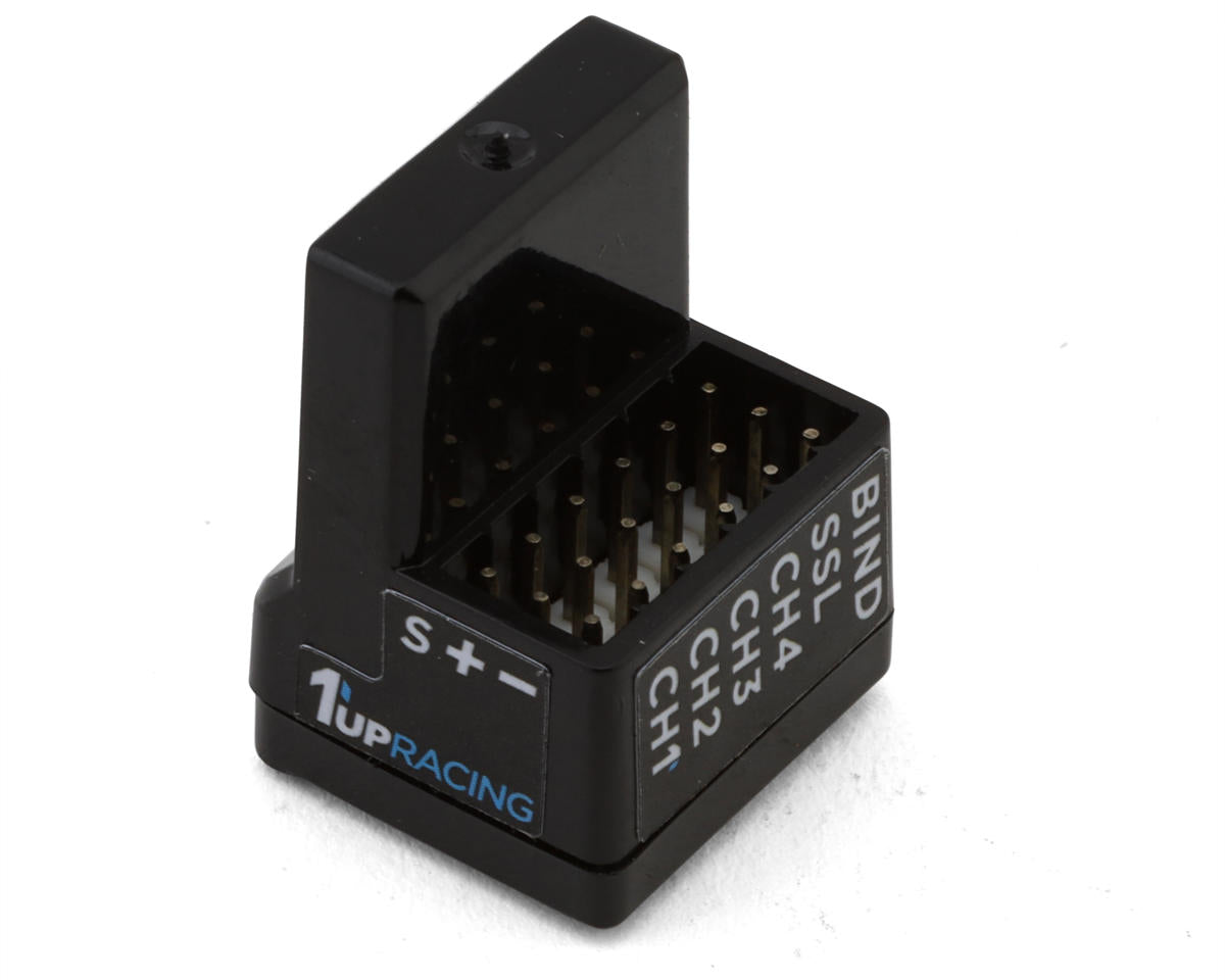 1UP Racing Pro-RX 4-Channel Sanwa FH4 Antenna-Free 2.4GHz Receiver
