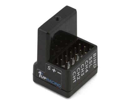 1UP Racing Pro-RX 4-Channel Sanwa FH5 Antenna-Free 2.4GHz Receiver