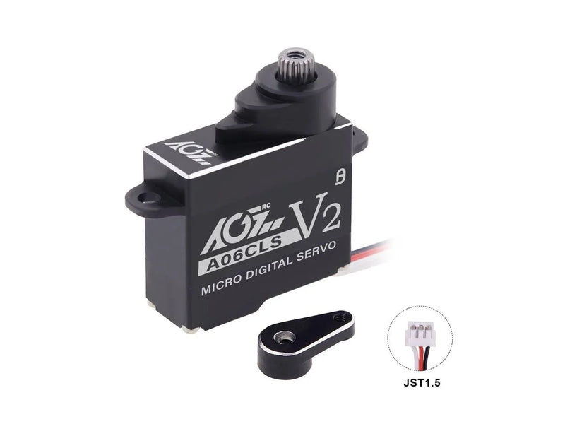 AGFRC A06CLS v.2 Digital Coreless High Voltage Servo Black