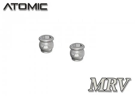 Atomic MRV 3.5mm Flange Ball M2 Thread (2 pcs)