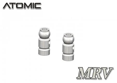 Atomic MRV Steel Post with 3.5mm Steel Ball (2 pcs)