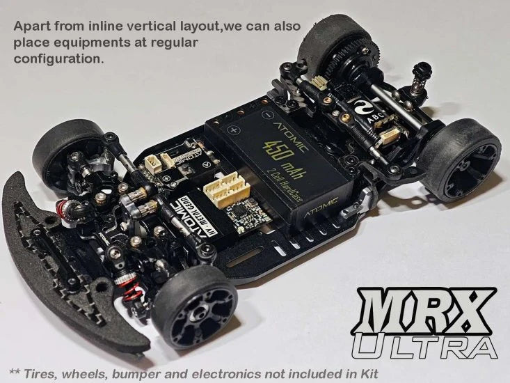 Atomic MRX Ultra 1/28 Linkless Pan Car Kit