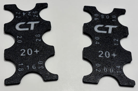 CT Design 1/28 Scale Tire Diameter Gauge (20-23mm)