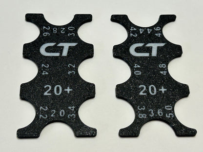 CT Design 1/28 Scale Tire Diameter Gauge