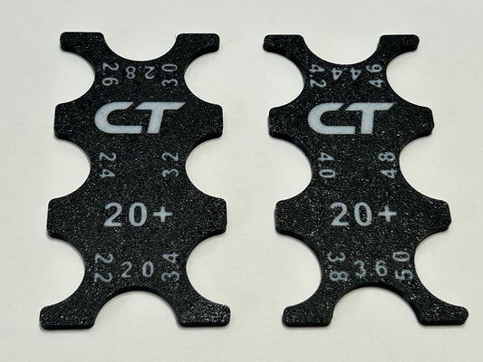CT Design 1/28 Scale Tire Diameter Gauge