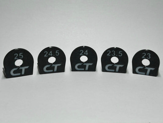 CT Design 1/28 Scale Wheel Cutout Set