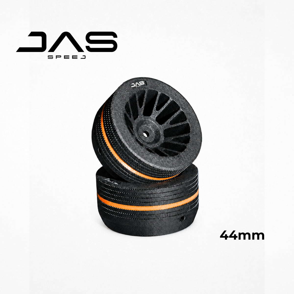 DAS Speed Ultimate Steering Wheel (44mm) (Neon Orange)