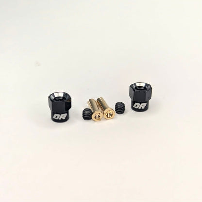 Dually Racing 1/28 Scale Bullet Plug Connectors & Aluminum Grips