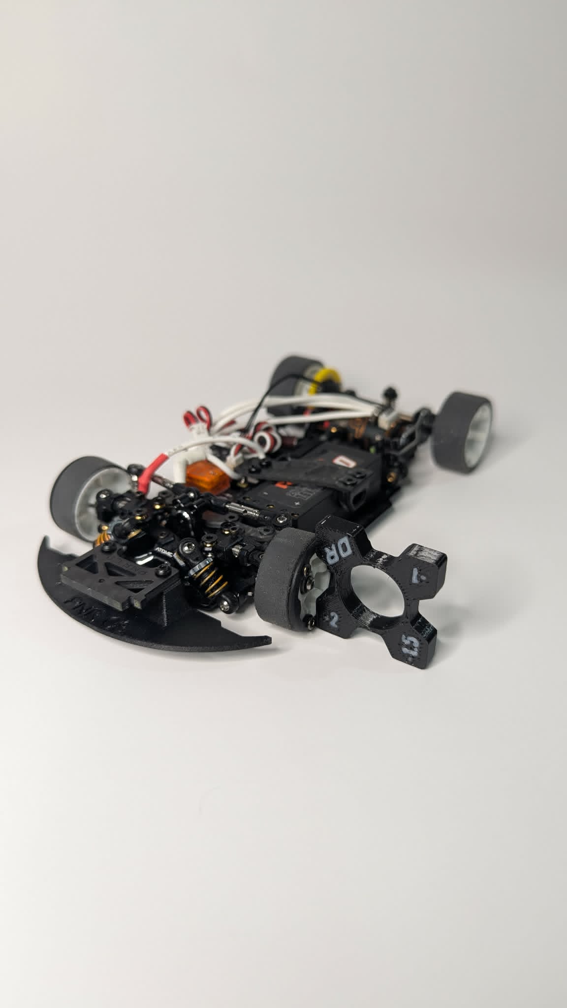 Dually Racing 1:28 Scale Ride Height and Camber Gauge