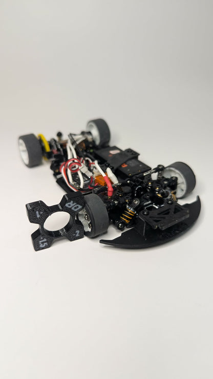 Dually Racing 1:28 Scale Ride Height and Camber Gauge