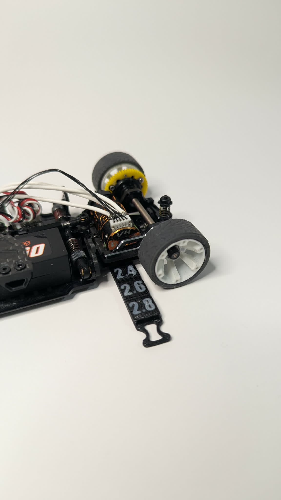 Dually Racing 1:28 Scale Ride Height and Camber Gauge