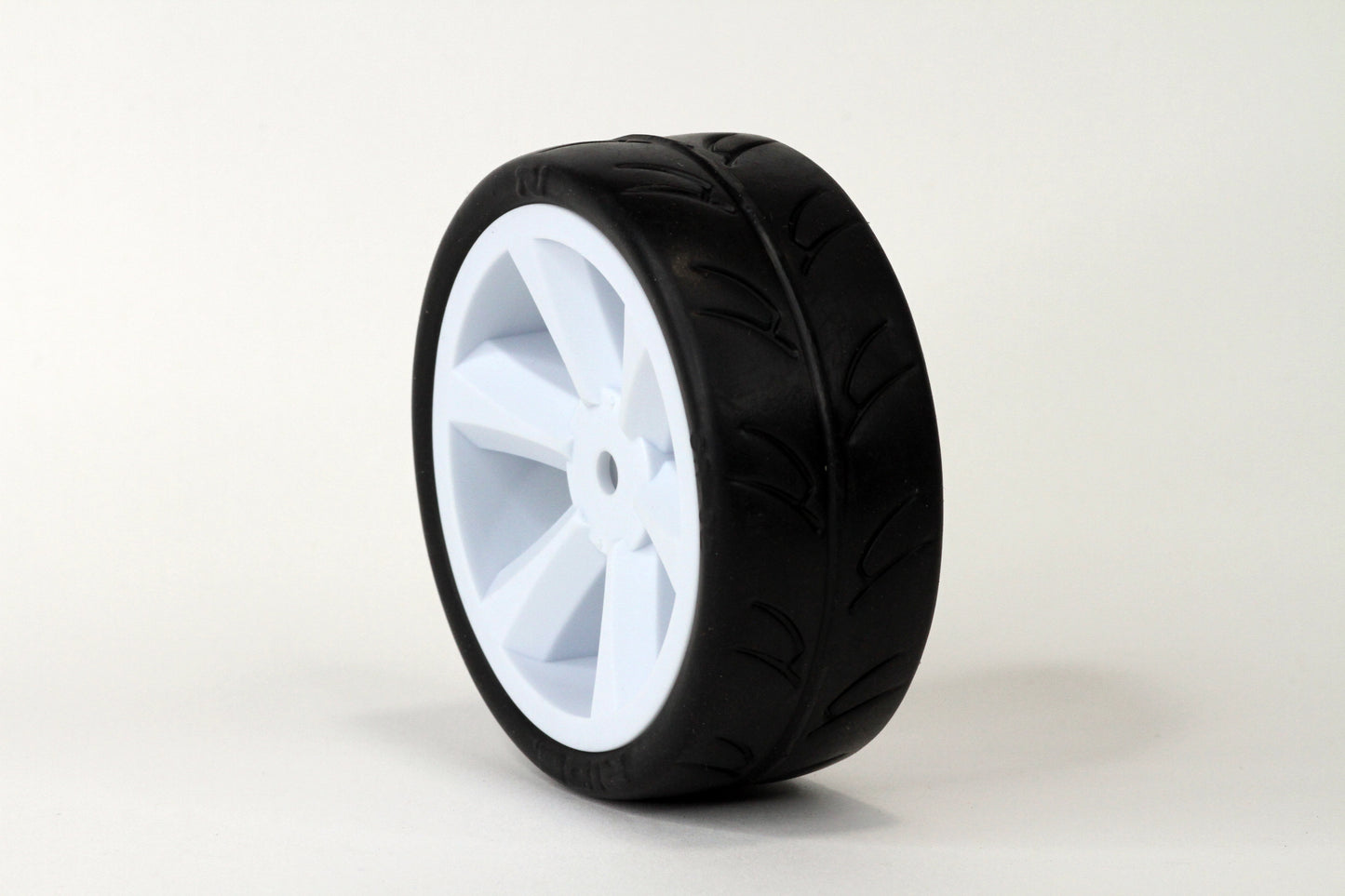 Gravity RC Non Belted Pre Glued USGT Tires White Edge Wheel 5