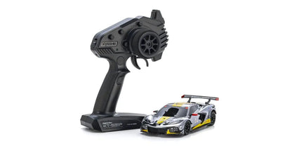 Kyosho Mini-Z RWD Readyset MR-04 Chevrolet Corvette C8.R Chrome Yellow