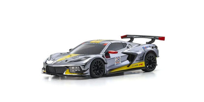 Kyosho Mini-Z RWD Readyset MR-04 Chevrolet Corvette C8.R Chrome Yellow 2