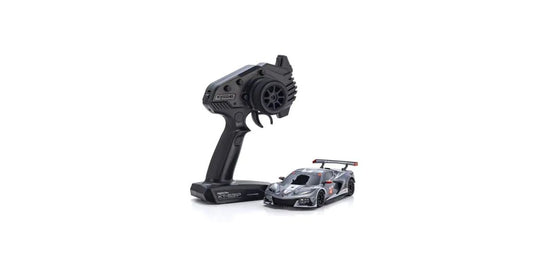 Kyosho Mini-Z RWD Readyset MR-04 Chevrolet Corvette C8.R Gunmetal White