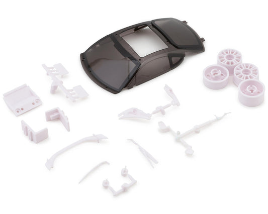 Kyosho Mini-Z Toyota 86 White Body Set Window, Rims, and Mounting Parts