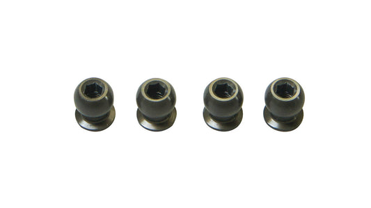 Mugen Seiki 5mm Aluminum Pivot Balls (4 pcs)
