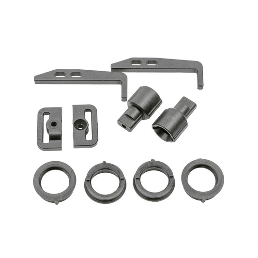 Mugen Seiki MTC1 Solid Axle, Eccentric Hub, Battery Mounts