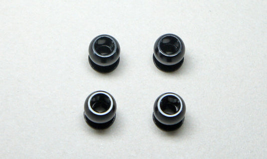 Mugen Seiki MTC3 6mm Aluminum Pivot Balls (4 pcs)