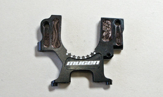 Mugen Seiki MTC3 Aluminum Bulkhead (Front/Rear)