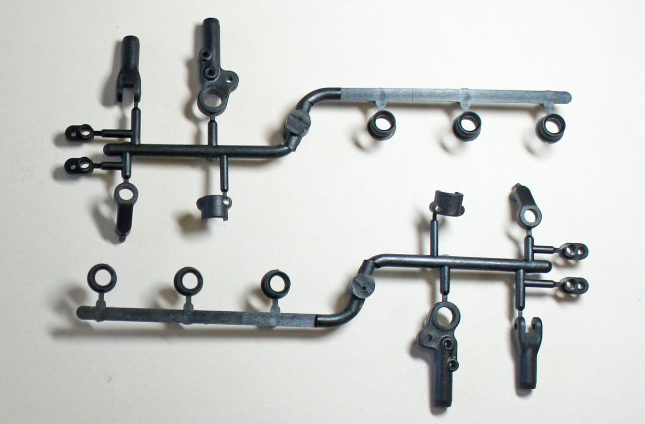 Mugen Seiki MTC3 Arm Inserts and Upper Link Composite Parts