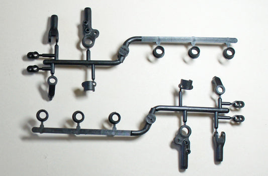 Mugen Seiki MTC3 Arm Inserts and Upper Link Composite Parts